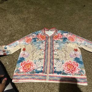 Two piece flower set . Only wore once.